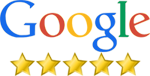 Google five star logo.