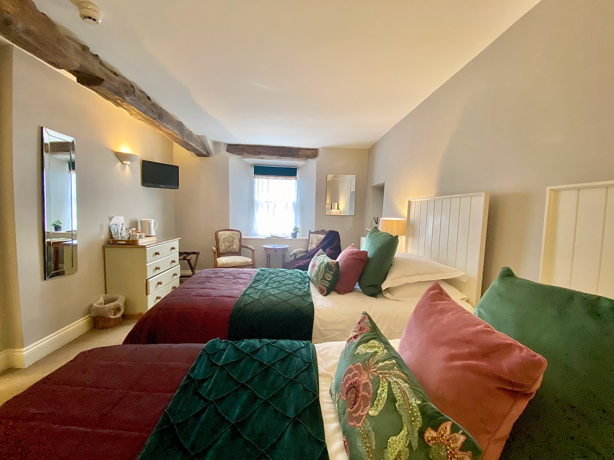 Bedroom at Kings Head ravenstonedale.